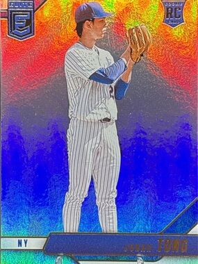 Panini Elite Jonah Tong  Baseball Rookie Card